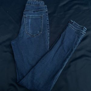 Forget 21 navy blue jeans size 24